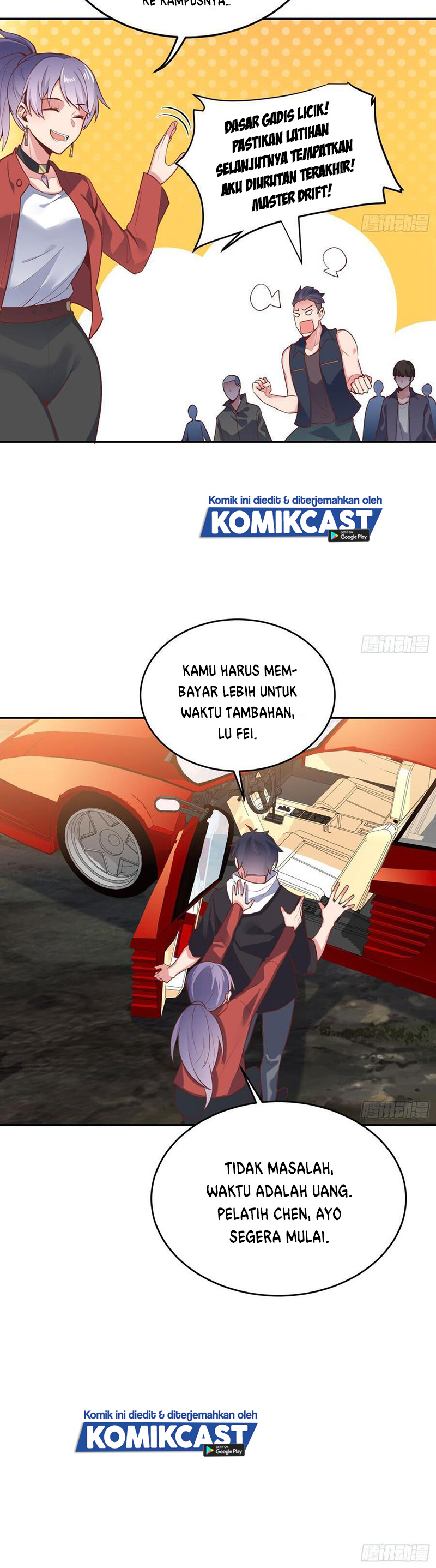 Carrying The Goddess Along Chapter 57 Gambar 8